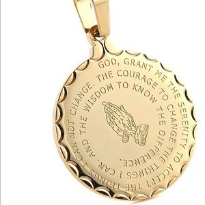 Bible Verse Prayer Necklace Christian Jewelry